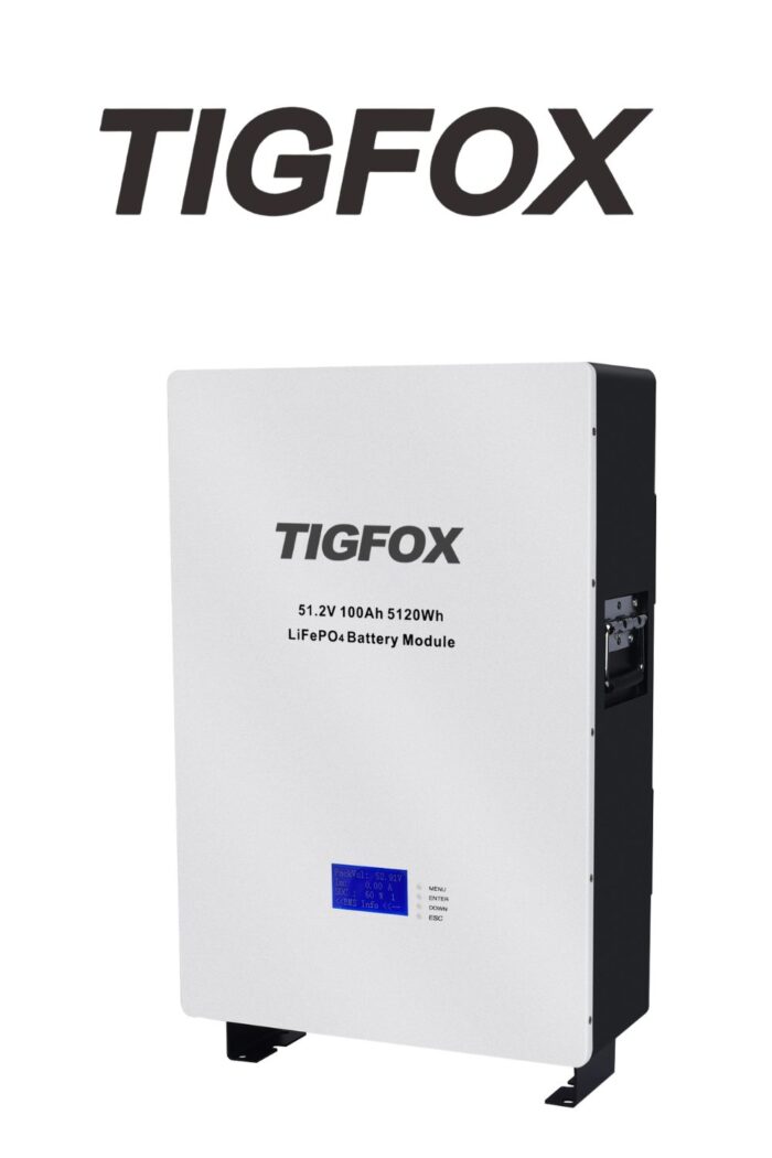 TIGFOX off grid hybrid 48v battery energy storage solar mounted 51.2v 200ah - JSolar