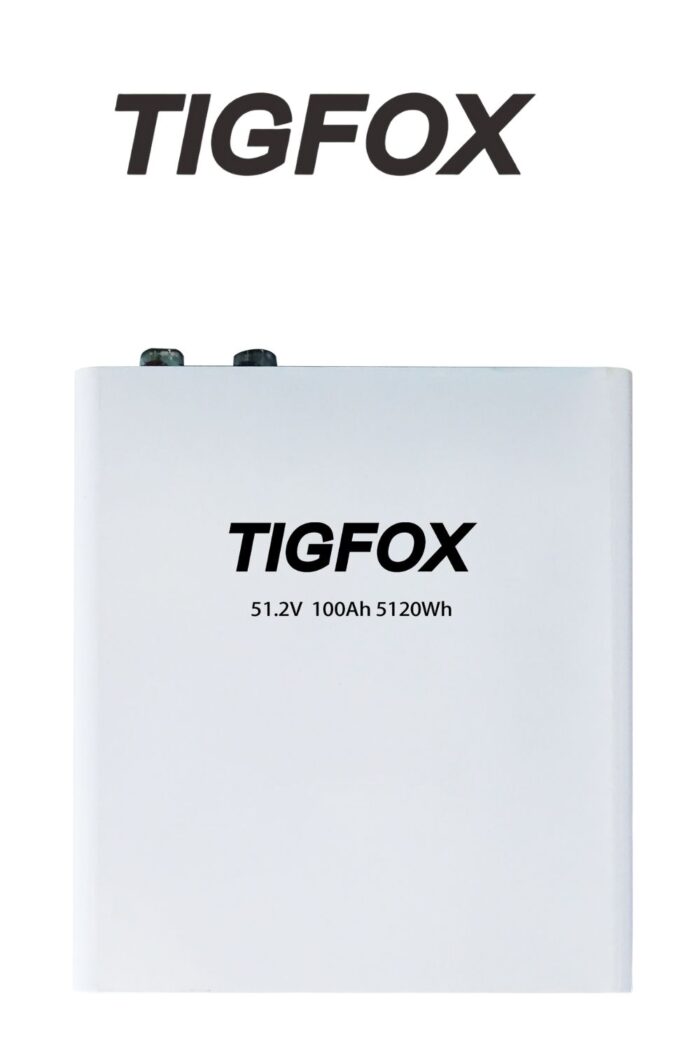 TigFox - TB120 Plus Lithium-Ion Battery 48V100AH 5120Wh LiFePO4 Battery - JSolar